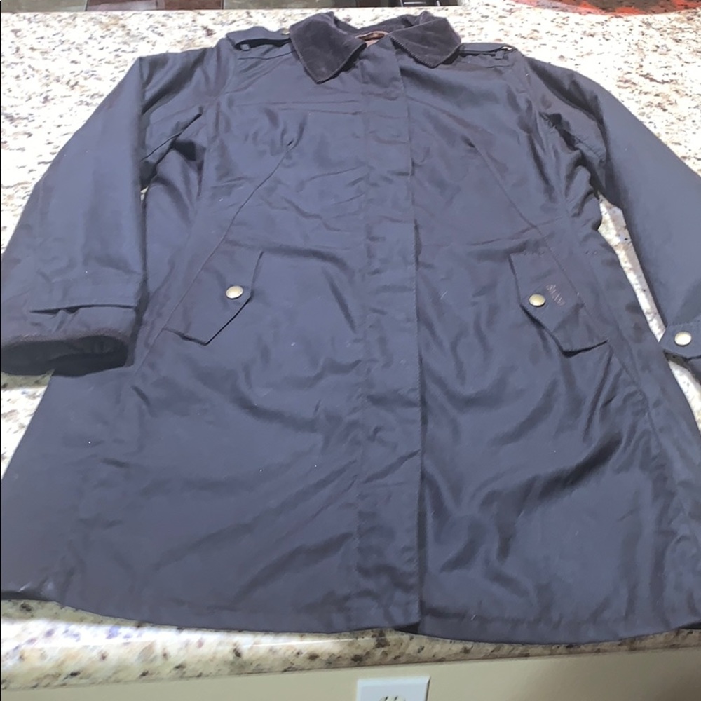 BARBOUR MALVERN INSULATED WAXED COTTON COAT - BROW